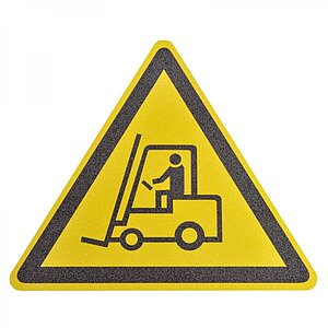 m2 Antirutschbelag Warnzeichen | selbstklebend, Symbol: Warnung vor Flurförderzeugen 90.9457 m2 Antirutschbelag Warnzeichen | selbstklebend, Symbol: Warnung vor Flurförderzeugen