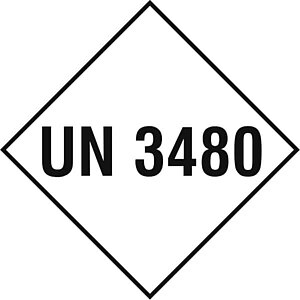 SafetyMarking Gefahrzettel | UN 3480