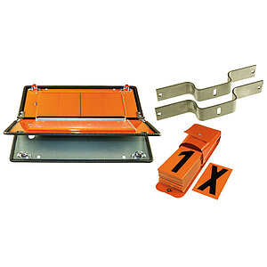 SafetyMarking Gefahrenguttafel Sparset | individuell bestückbar nach ADR/GGVS Grundplatte klappbar 64.8314 SafetyMarking Gefahrenguttafel Sparset | individuell bestückbar nach ADR/GGVS Grundplatte klappbar