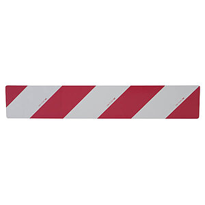 Warntafel, für überlange und überbreite Kfz | rot/weiß, rechtsweisend, 56.2356 Warntafel, für überlange und überbreite Kfz | rot/weiß, rechtsweisend,