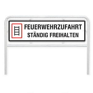 Hinweisschild für Feuerwehrzufahrten | Feuerwehrzufahrt Ständig freihalten