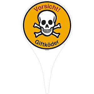 Hinweisschild | Vorsicht Giftköder 50.1677 Hinweisschild | Vorsicht Giftköder
