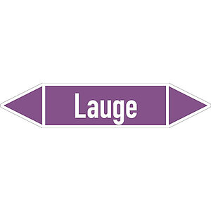 SafetyMarking Rohrleitungspfeil | Lauge