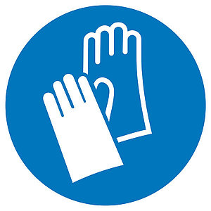 Gebotsschild | Handschutz benutzen