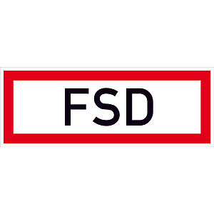 Hinweisschild für die Feuerwehr | Feuerwehrschlüsseldepot (FSD) 11.2856 Hinweisschild für die Feuerwehr | Feuerwehrschlüsseldepot (FSD)