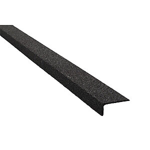 GFK Antirutsch-Treppenkantenprofil schwarz | Rutschhemmung R 13 Medium, 46er Körnung 7080 DM GFK Antirutsch-Treppenkantenprofil schwarz | Rutschhemmung R 13 Medium, 46er Körnung