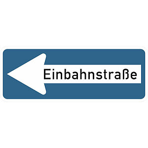 Verkehrsschild | Einbahnstraße linksweisend VZ: 220-10