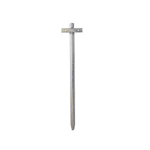 SafetyMarking® Einschlagpfosten aus Stahl | Erdspieß T-förmig, für Schilder bis 30 cm 90.2829 SafetyMarking® Einschlagpfosten aus Stahl | Erdspieß T-förmig, für Schilder bis 30 cm