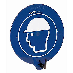 GEBRA - SecuPoint Wandhaken | für Kopfschutz GH1244 GEBRA - SecuPoint Wandhaken | für Kopfschutz