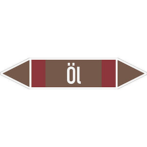 SafetyMarking Rohrleitungspfeil | Öl 30.4221 SafetyMarking Rohrleitungspfeil | Öl