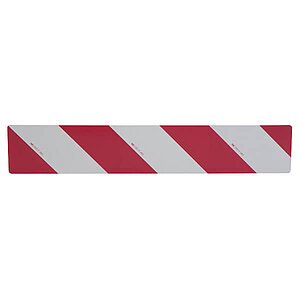 Warntafel | rot/weiß, linksweisend, 56.2355 Warntafel | rot/weiß, linksweisend,