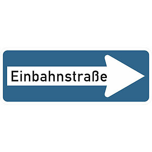 Verkehrsschild | Einbahnstraße rechtsweisend VZ: 220-20 53.5938 Verkehrsschild | Einbahnstraße rechtsweisend VZ: 220-20