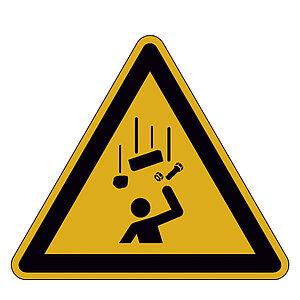 Warnschild | Warnung vor herabfallenden Gegenständen 11.A8217 Warnschild | Warnung vor herabfallenden Gegenständen