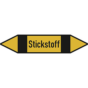 SafetyMarking Rohrleitungspfeil | Stickstoff 21.4164 SafetyMarking Rohrleitungspfeil | Stickstoff