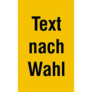 Warnschild | mit individuellem Text 39.0043 Warnschild | mit individuellem Text