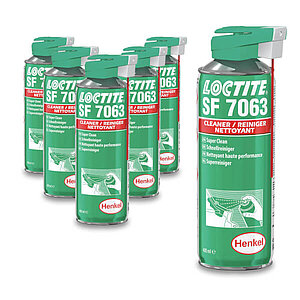 6x Loctite SF 7063 | Oberflächenreiniger zum Reinigen und Entfetten LH1314 6x Loctite SF 7063 | Oberflächenreiniger zum Reinigen und Entfetten