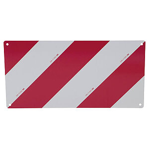Warntafel | rot/weiß, rechtsweisend,