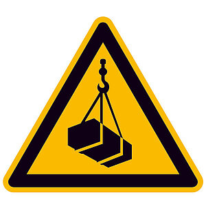 Warnschild | Warnung vor schwebender Last 11.A8220 Warnschild | Warnung vor schwebender Last