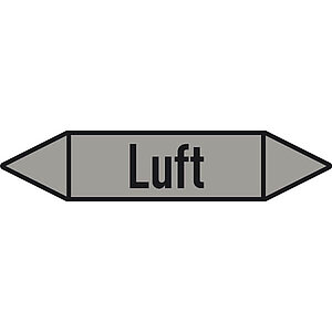 SafetyMarking Rohrleitungspfeil | Luft 21.4126 SafetyMarking Rohrleitungspfeil | Luft