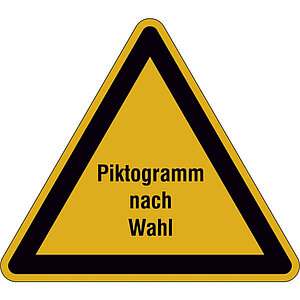 Warnschild | mit Piktogramm nach Wahl 39.0031 Warnschild | mit Piktogramm nach Wahl