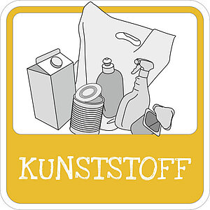 Hinweisschild | Mülltrennung 21.1653 Hinweisschild | Mülltrennung