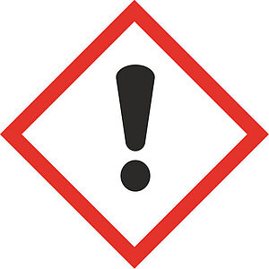 GHS-Gefahrensymbol 07 Ausrufezeichen | Gefahrstoffetikett Folie selbstklebend