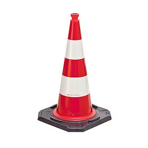 TL-Verkehrsleitkegel StVO rot/weiß reflektierend | nach TL-Leitkegel Klasse III, Typ A 90.9603 TL-Verkehrsleitkegel StVO rot/weiß reflektierend | nach TL-Leitkegel Klasse III, Typ A