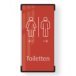 SignCode Wall Türschild | mit Kunststoffabdeckung und Aluminiumrahmen für Papiereinlagen KD1105 SignCode Wall Türschild | mit Kunststoffabdeckung und Aluminiumrahmen für Papiereinlagen
