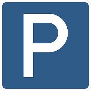 Verkehrsschild | Parkplatz VZ: 314 53.5908 Verkehrsschild | Parkplatz VZ: 314