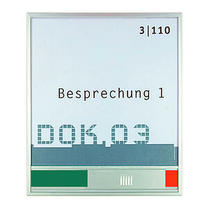NEW AGE Türschild mit Frei-Besetzt-Anzeige | zeitloses Design in flacher Bauweise, Acryglas mit schlichtem Aluminiumrahmen NA5100 NEW AGE Türschild mit Frei-Besetzt-Anzeige | zeitloses Design in flacher Bauweise, Acryglas mit schlichtem Aluminiumrahmen