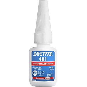 Loctite 401 | Cyanacrylat Sekundenkleber, 1K universal LH1012 Loctite 401 | Cyanacrylat Sekundenkleber, 1K universal