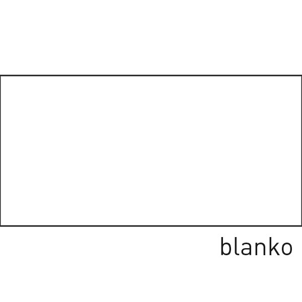 B-Lite CUBE-LUX Piktogrammscheibe | Blanko (weiß)