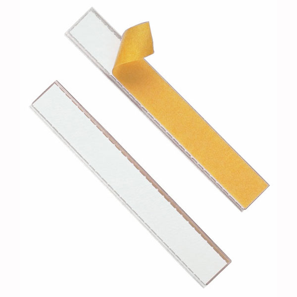 Schildfix - Regalkennzeichnung - selbstklebend | Beschriftungsfenster (+2mm) seitlich offen, variabel zuschneidbar