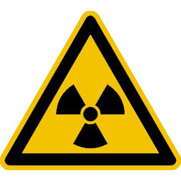Warnschild | Warnung vor radioaktiven Stoffen oder ionisierender Strahlung