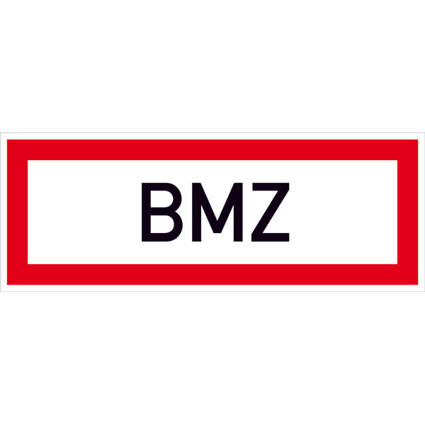 Hinweisschild für die Feuerwehr | BMZ
