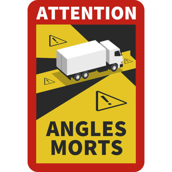 Hinweisschild | Attention Angles Morts LKW