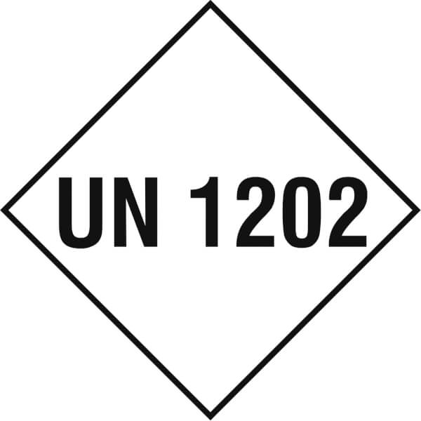 SafetyMarking Gefahrzettel | UN 1202
