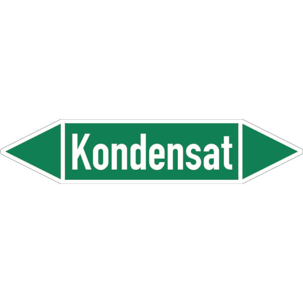 SafetyMarking Rohrleitungspfeil | Kondensat