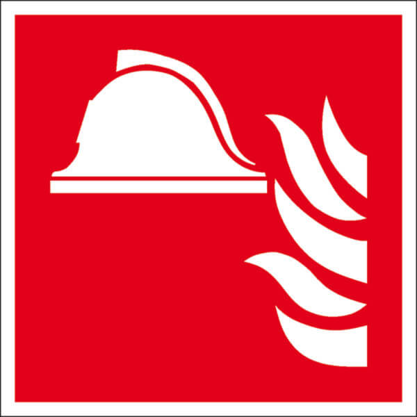 Brandschutzschild - langnachleuchtend | Mittel und Geräte zur Brandbekämpfung