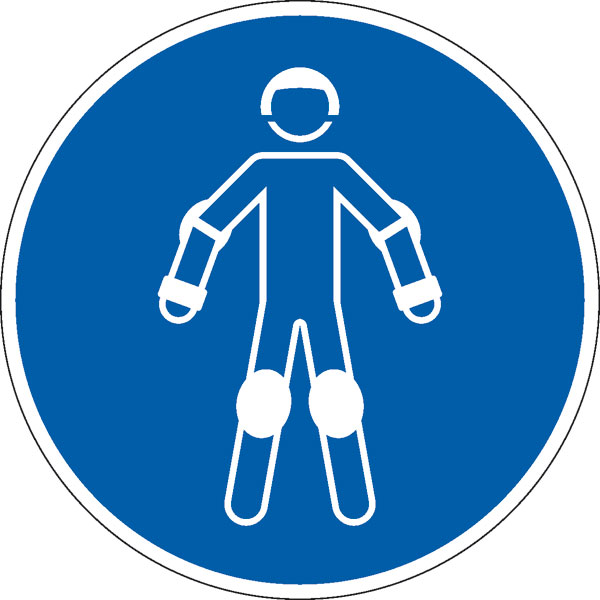 Gebotsschild | Schutzausrüstung für Rollsport benutzen