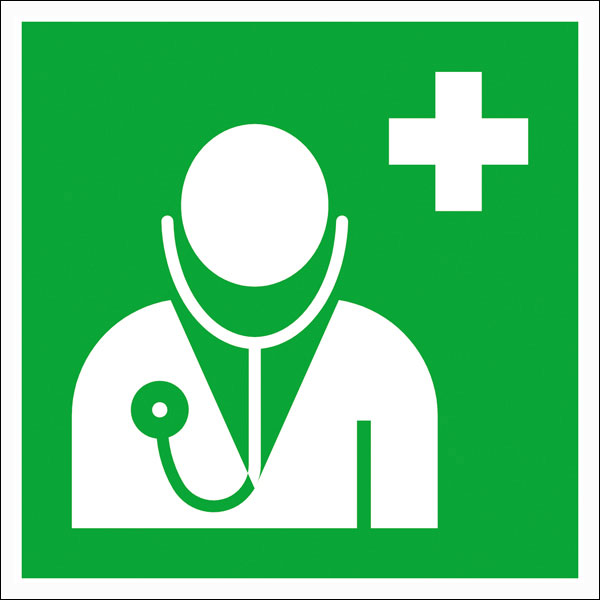 Erste-Hilfe-Schild | Arzt