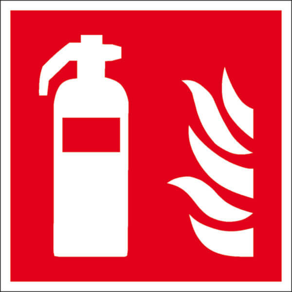 Brandschutzschild - langnachleuchtend | Feuerlöscher