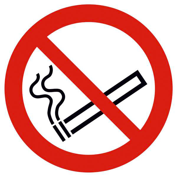 Verbotsschild | Rauchen verboten