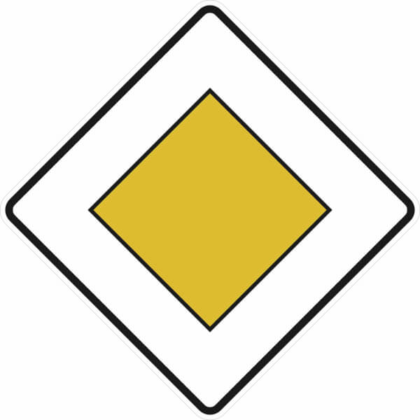 Verkehrsschild | Vorfahrtstraße VZ: 306
