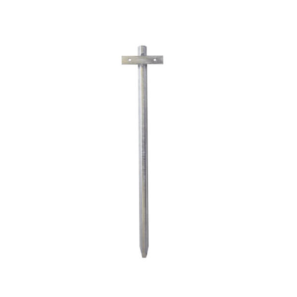 SafetyMarking® Einschlagpfosten aus Stahl | Erdspieß T-förmig, für Schilder bis 30 cm 90.2829 SafetyMarking® Einschlagpfosten aus Stahl | Erdspieß T-förmig, für Schilder bis 30 cm
